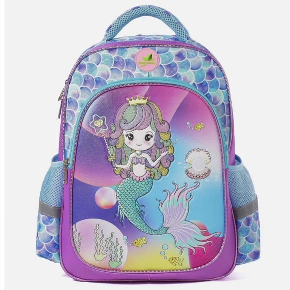 Mermaid Glitter Backpack/Bookbag - Picture 1 of 6